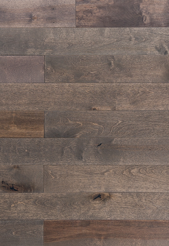 Birch 90 plancher en bois massif plat