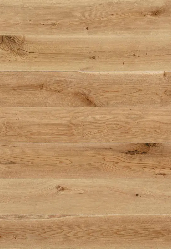 Natural Chêne blanck UV Lacquer HDF Flooring en bois OA001-7